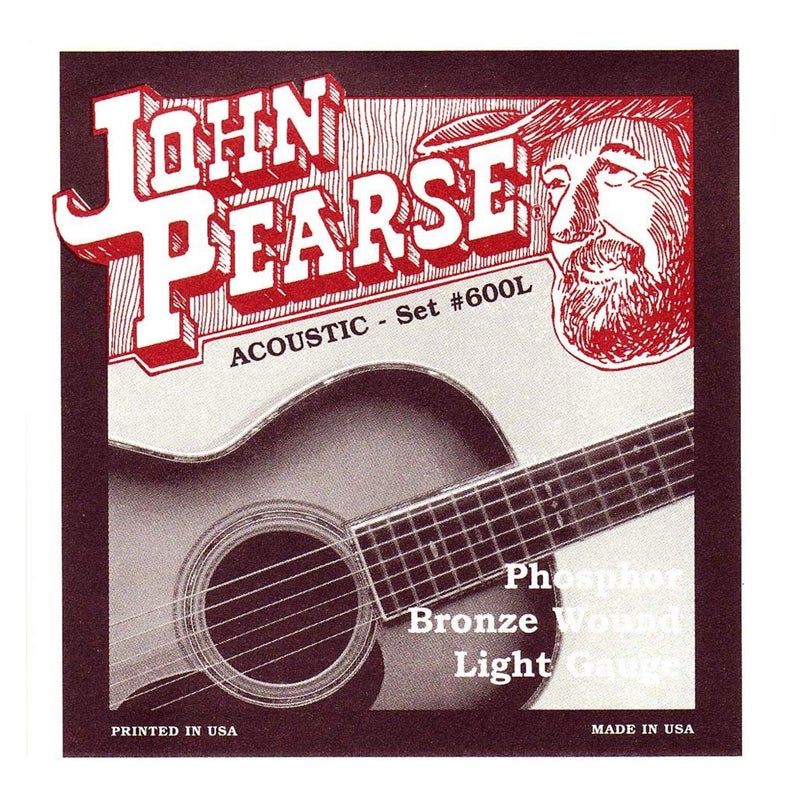 John Pearse Acoustic Strings Phosphor Bronze Light 12-53 (3 Pack Bundle) - Image 2